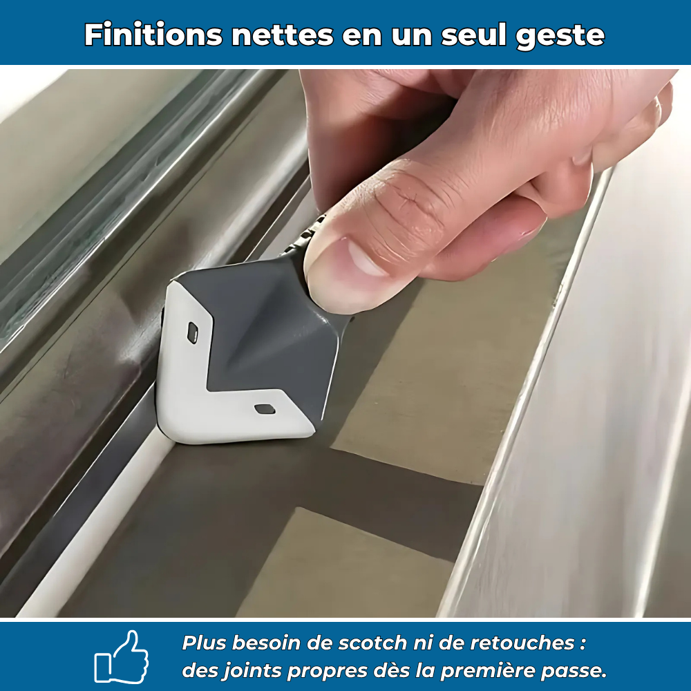 Outil 9 en 1 pour joints, silicone et finitions parfaites