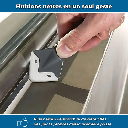 Outil 9 en 1 pour joints, silicone et finitions parfaites